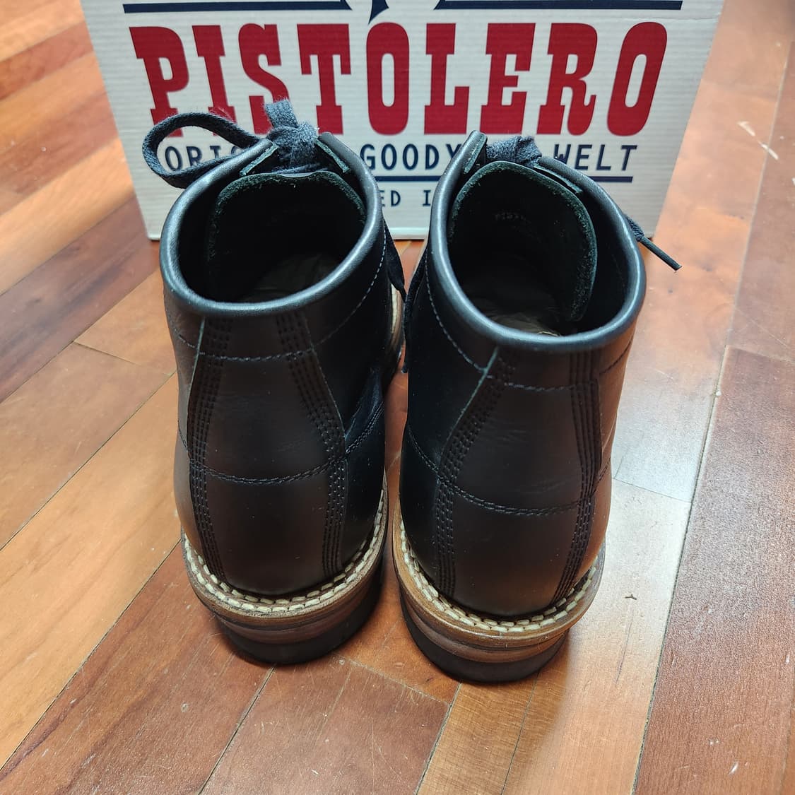 잭로즈 빈티지 피스토레로 콜라보 비브람 부츠 워커 상품이미지6