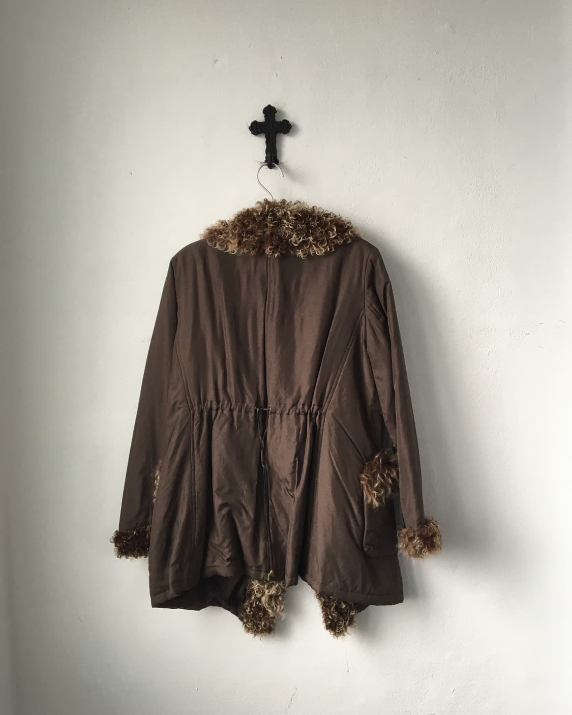 Lamb fur layered jacket 상품이미지3