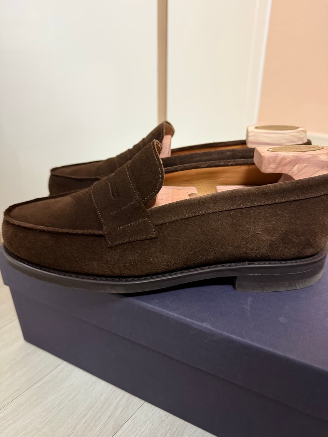 버윅 4456 다크브라운 스웨이드 UK 7 사이즈 + 슈트리 상품이미지2