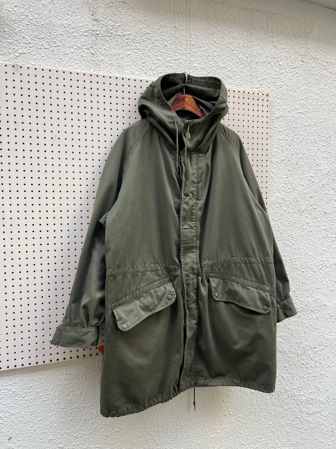 1970s FRENCH ARMY M-64 PARKA 모즈파카 개파카 상품이미지5