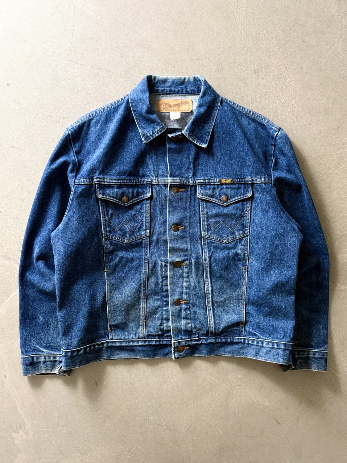 90s Wrangler Western Denim Jacket 상품이미지1