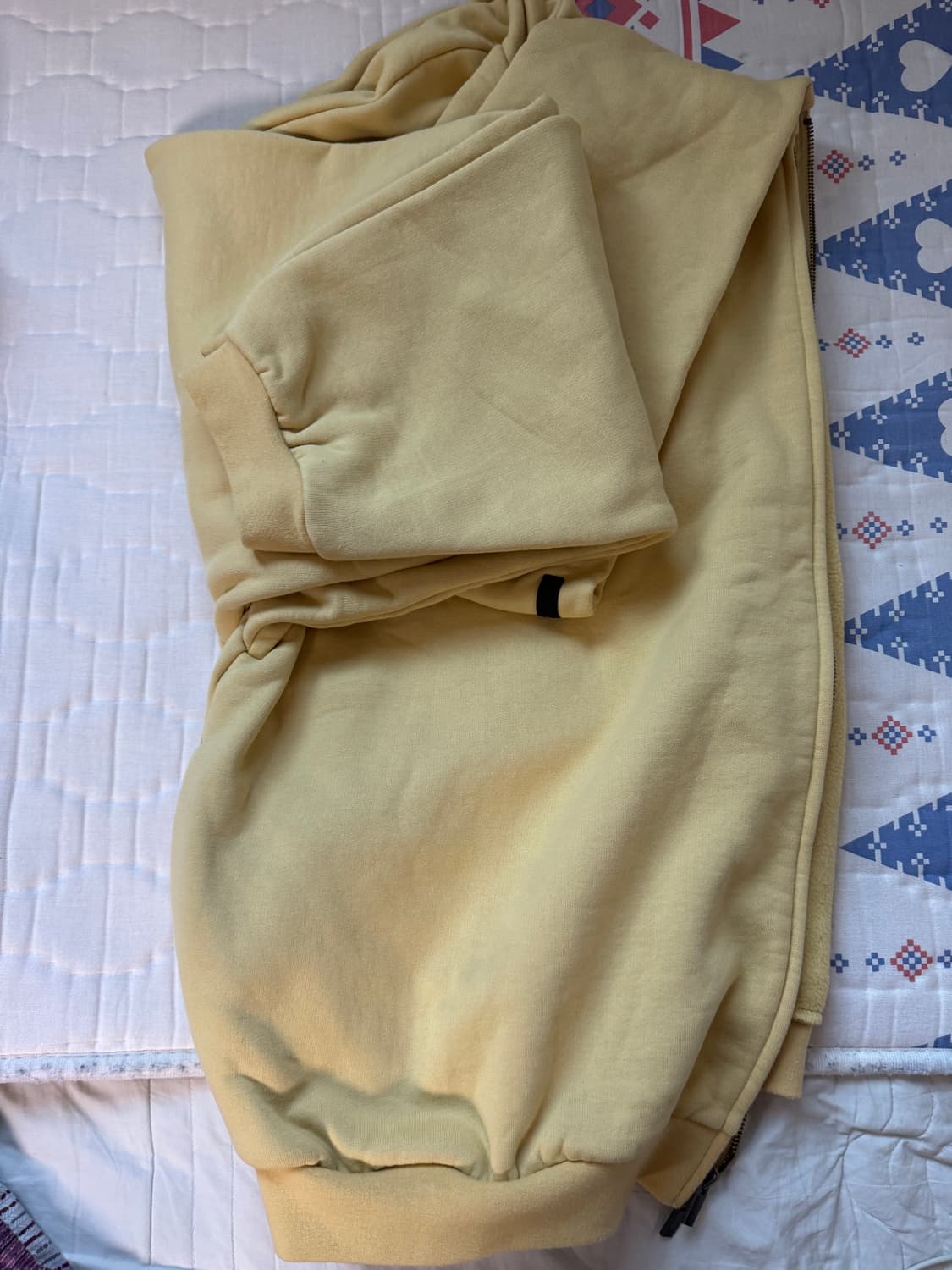 피어오브갓 에센셜 헤비 후드 집업 앰버 XXL 상품이미지2