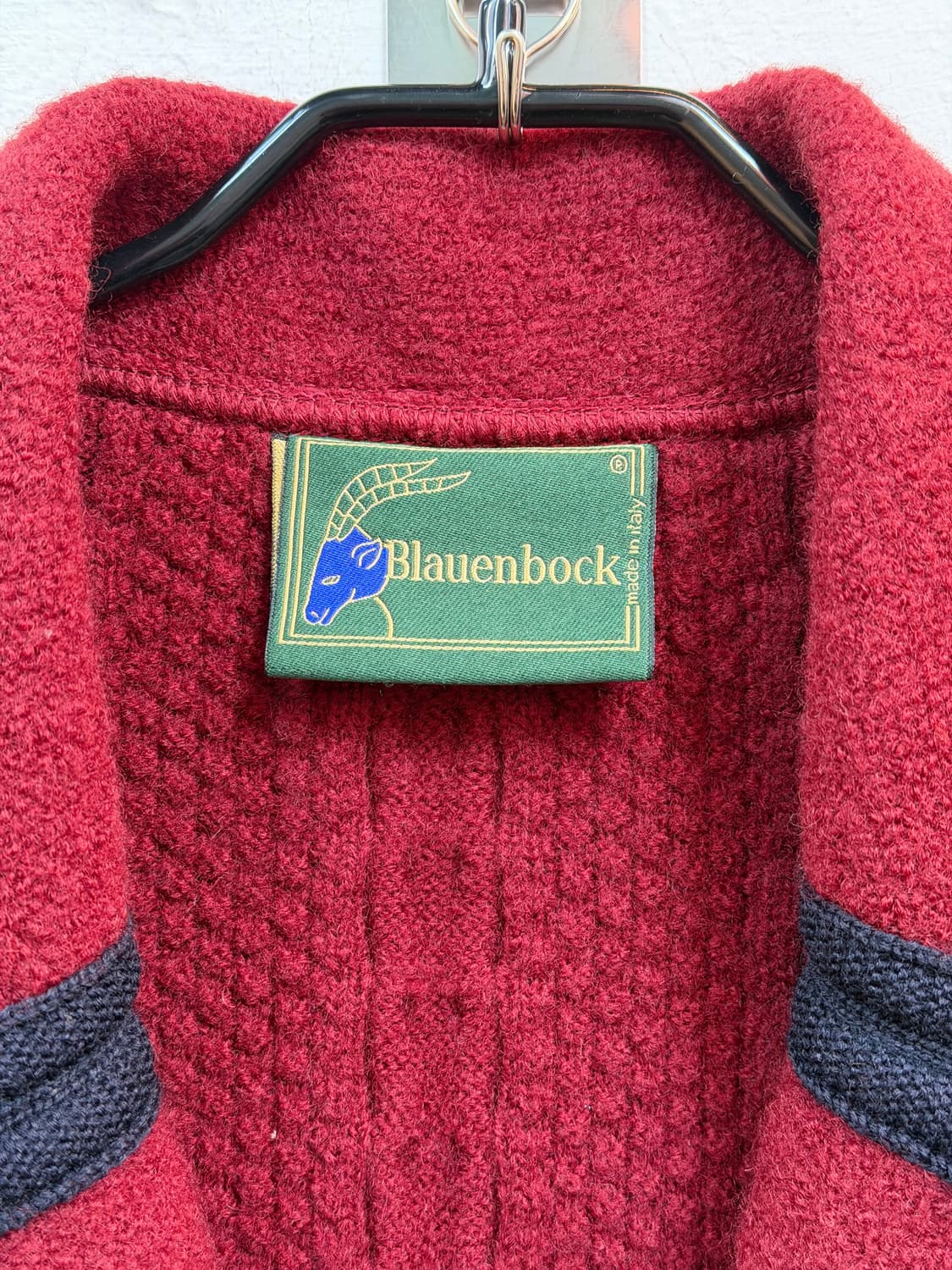 Blauenbock Itlay 울 니트 가디건 44 상품이미지2