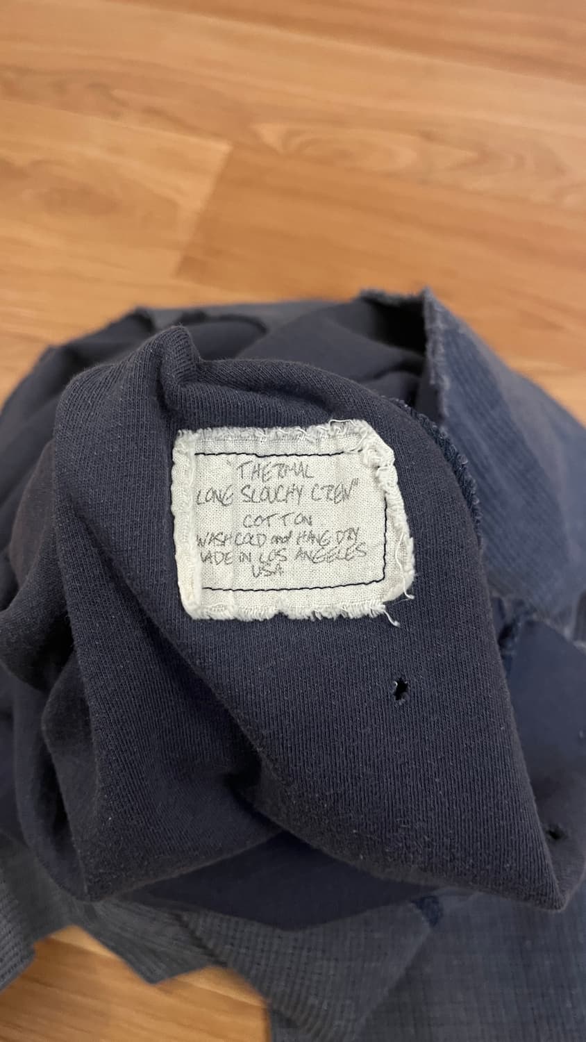 Greg Lauren 그렉 로렌 디스트레스드 롱슬리브 상품이미지4