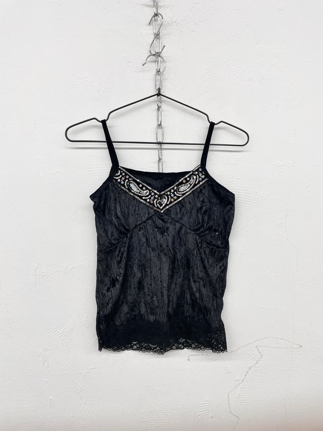 고딕 벨벳 레이스 탑 상품이미지4