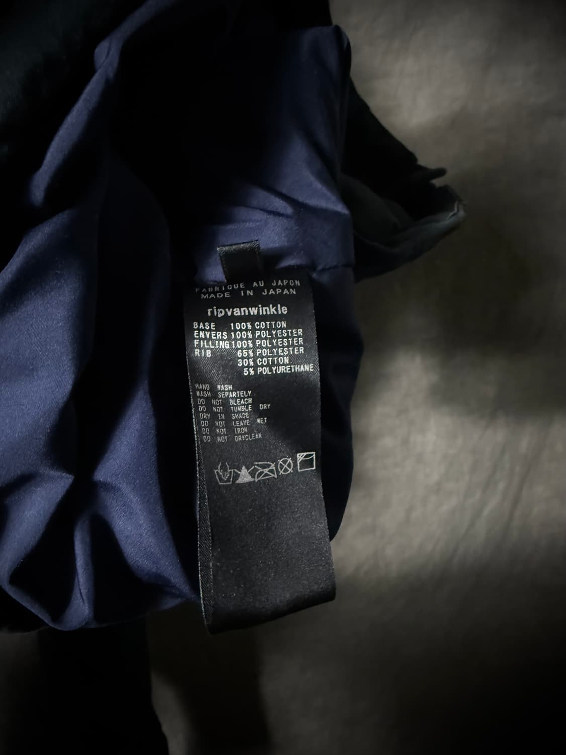 Ripvanwinkle Asymmetric Down Jacket   상품이미지9