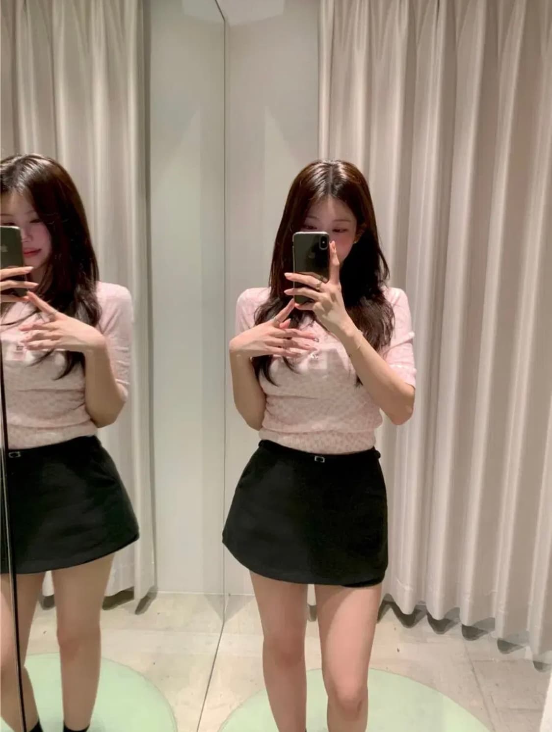 온트 온트마켓 벨티드 팬츠 스커트 xs 상품이미지2