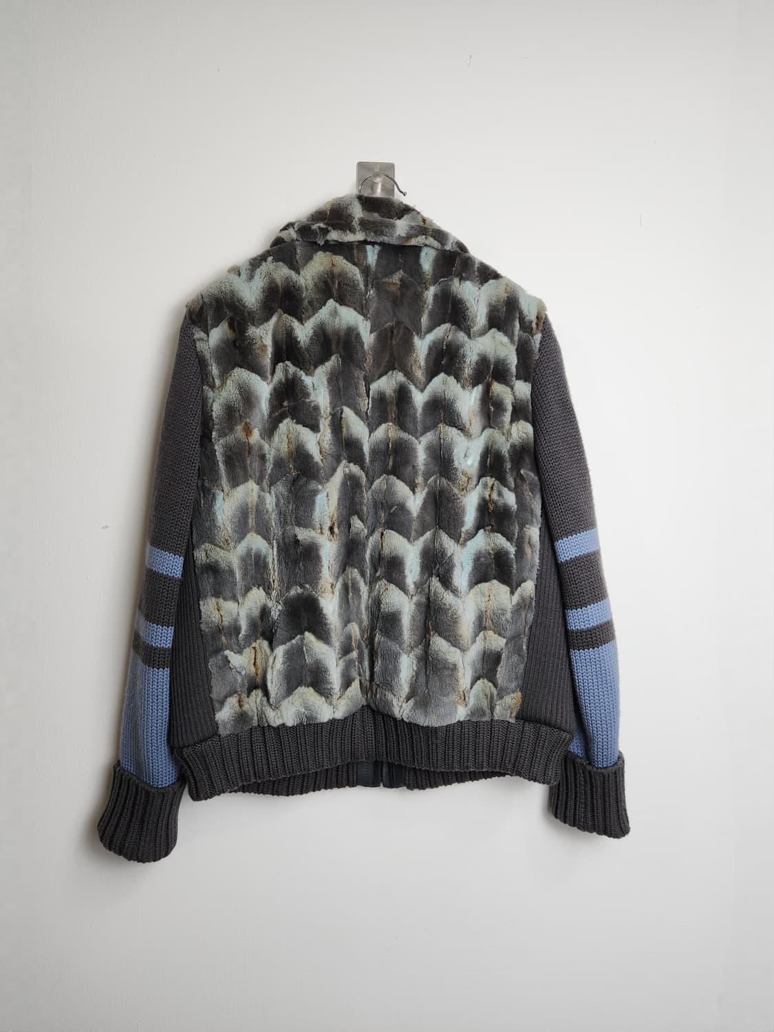 퍼•니트 집업 자켓 상품이미지6