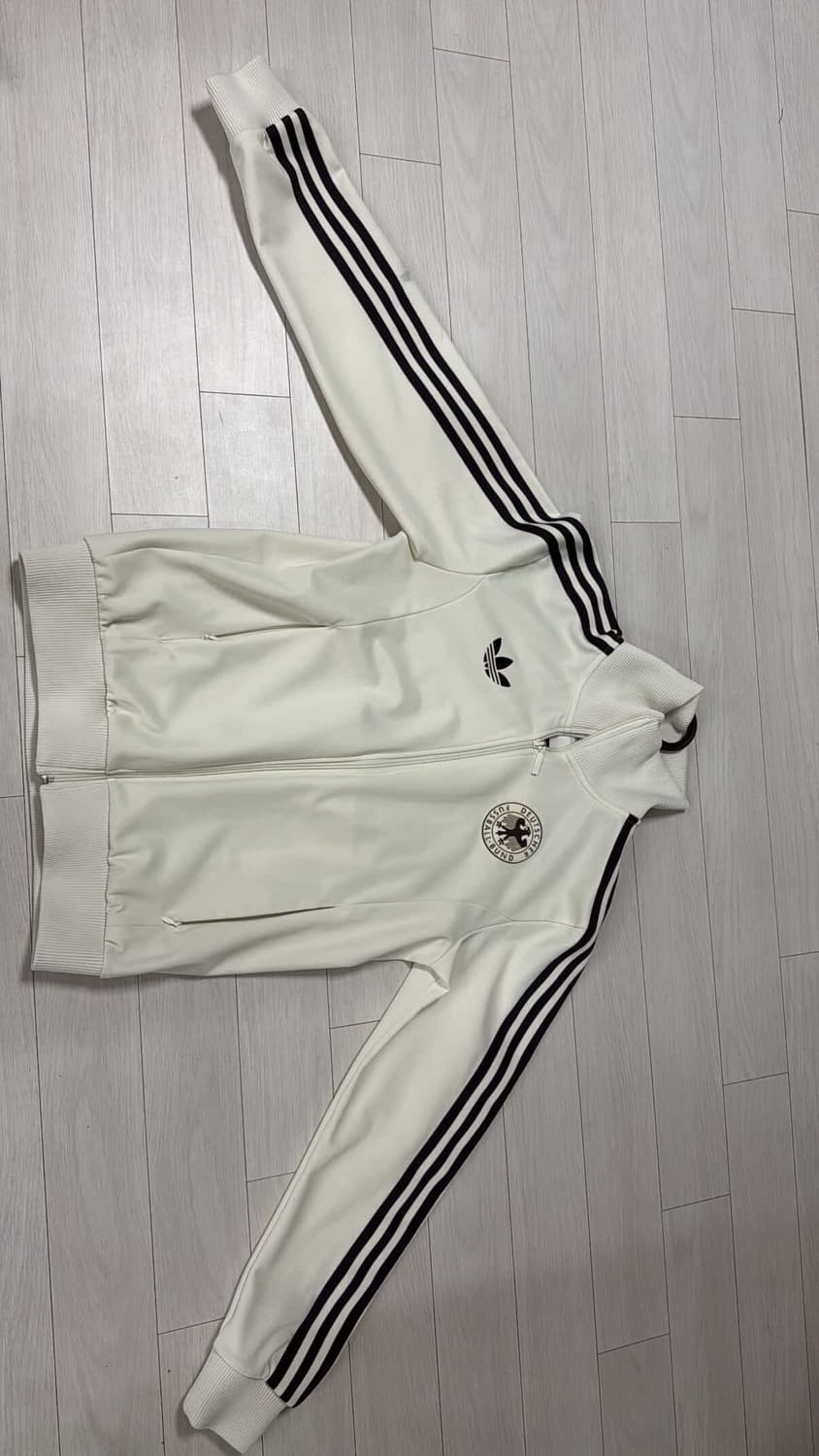 아디다스 베켄바우어 트랙탑 오프화이트 L 상품이미지1