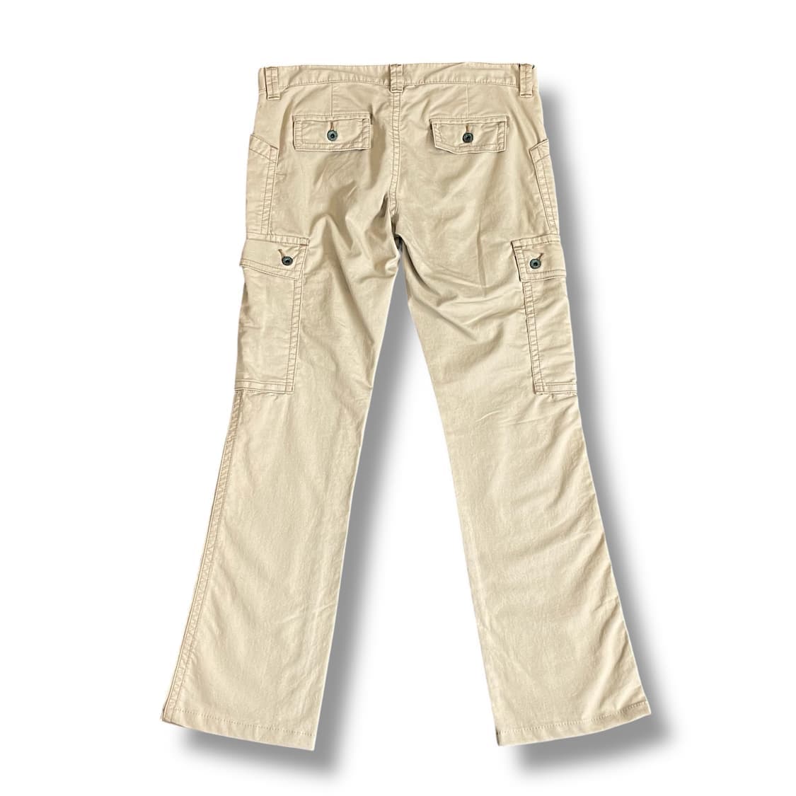 (32) 폴로 진스 베이지 카고 세미부츠컷 치노 팬츠 상품이미지2