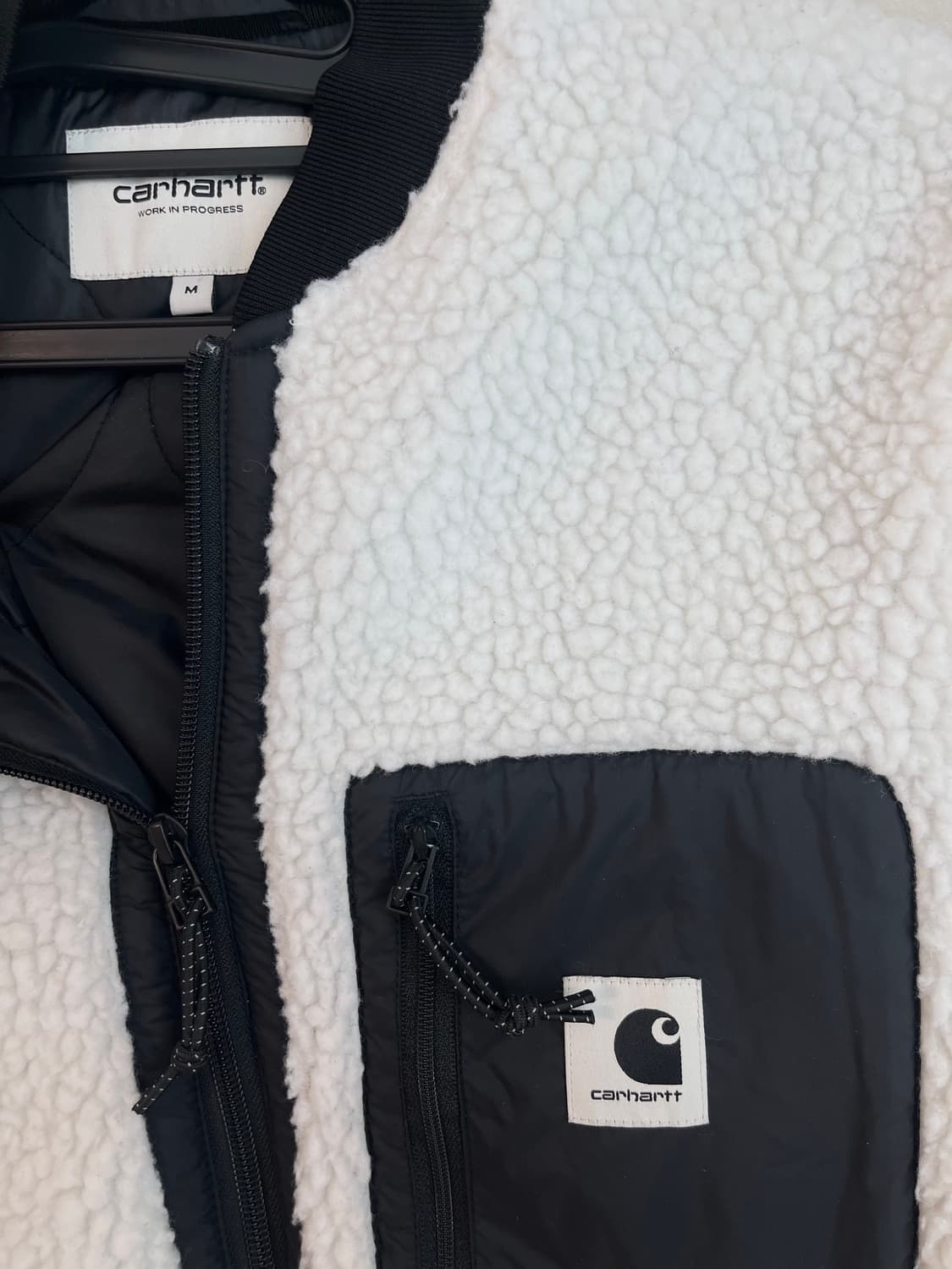 칼하트 화이트 윕 프렌티스 라이너 쉐르파 플리스 자켓 [M] 상품이미지5