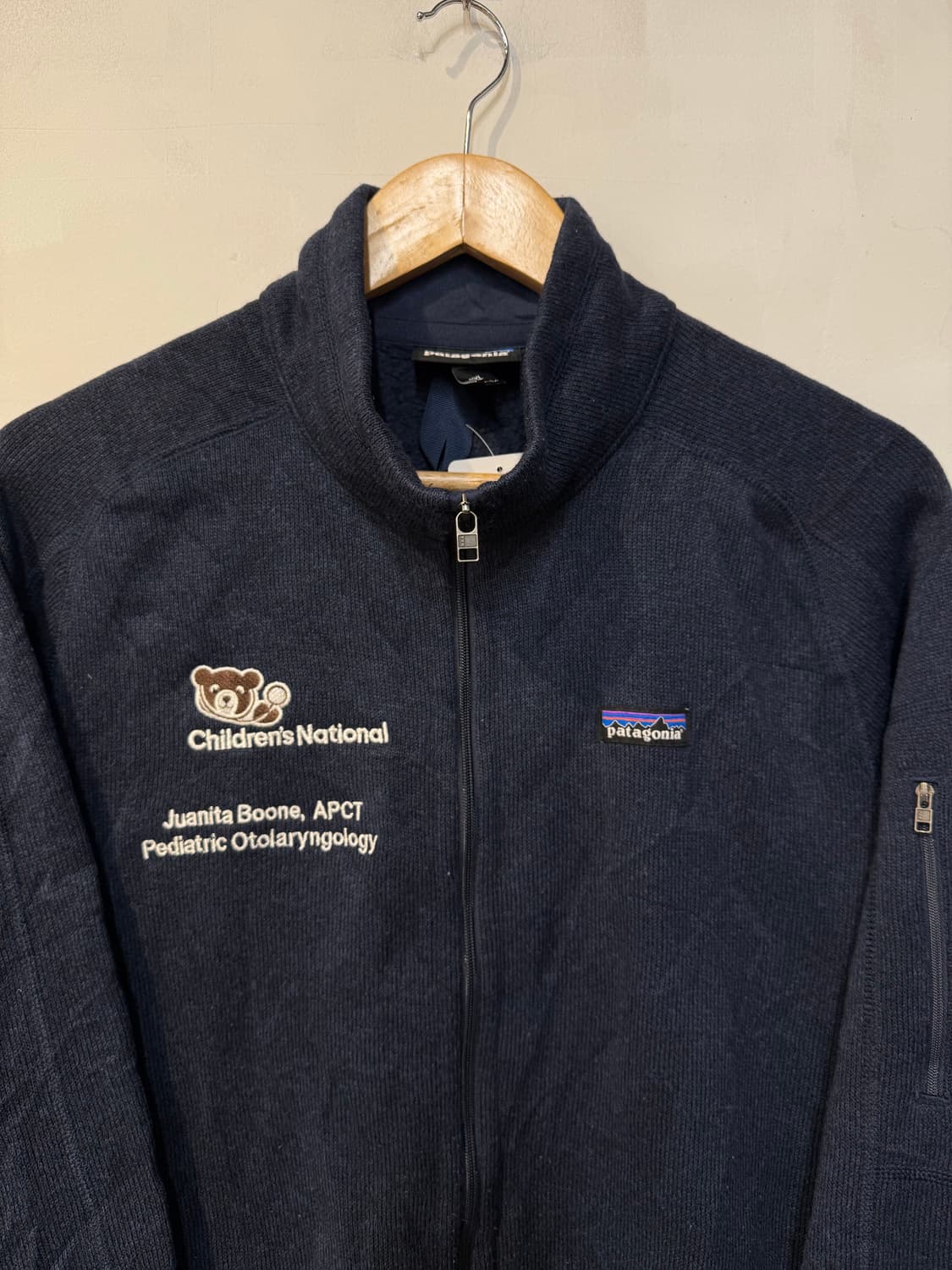 파타고니아 네이비 플리스 집업 상품이미지2