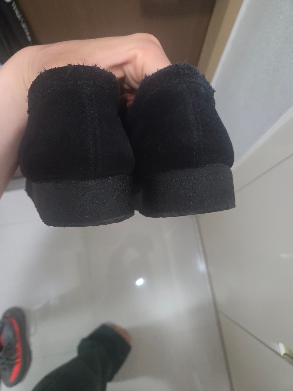 클락스 왈라비 블랙 uk9 275 단품 상품이미지2