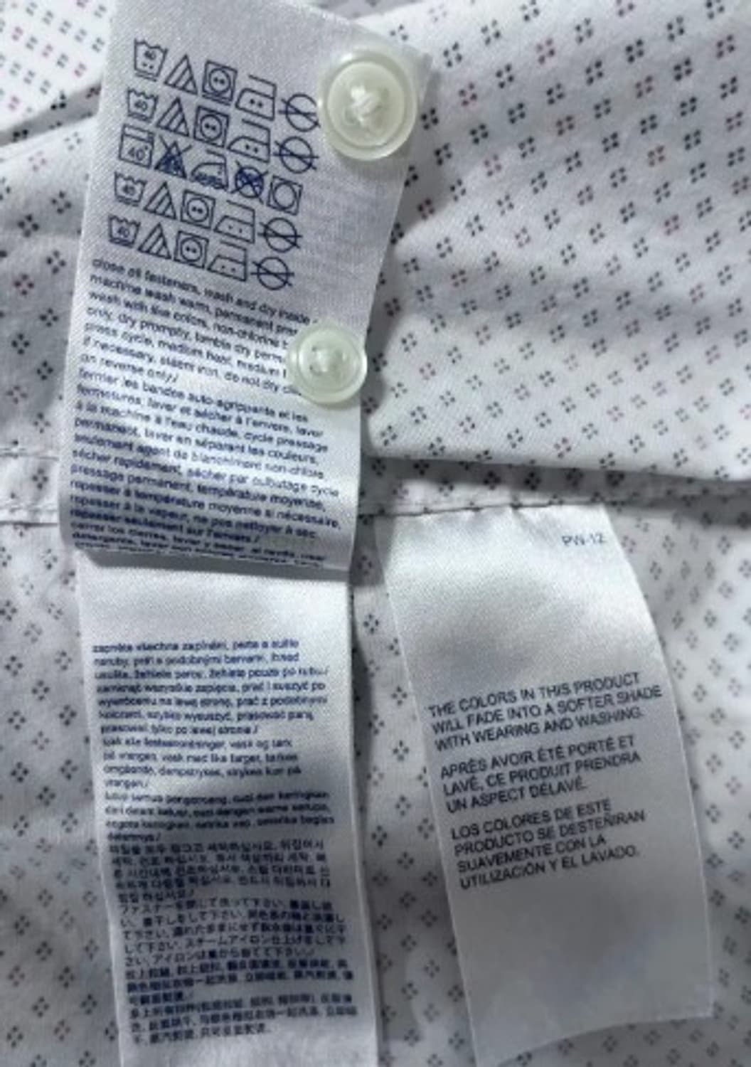 타미힐피거 남성 슬림핏셔츠 M사이즈 상품이미지6