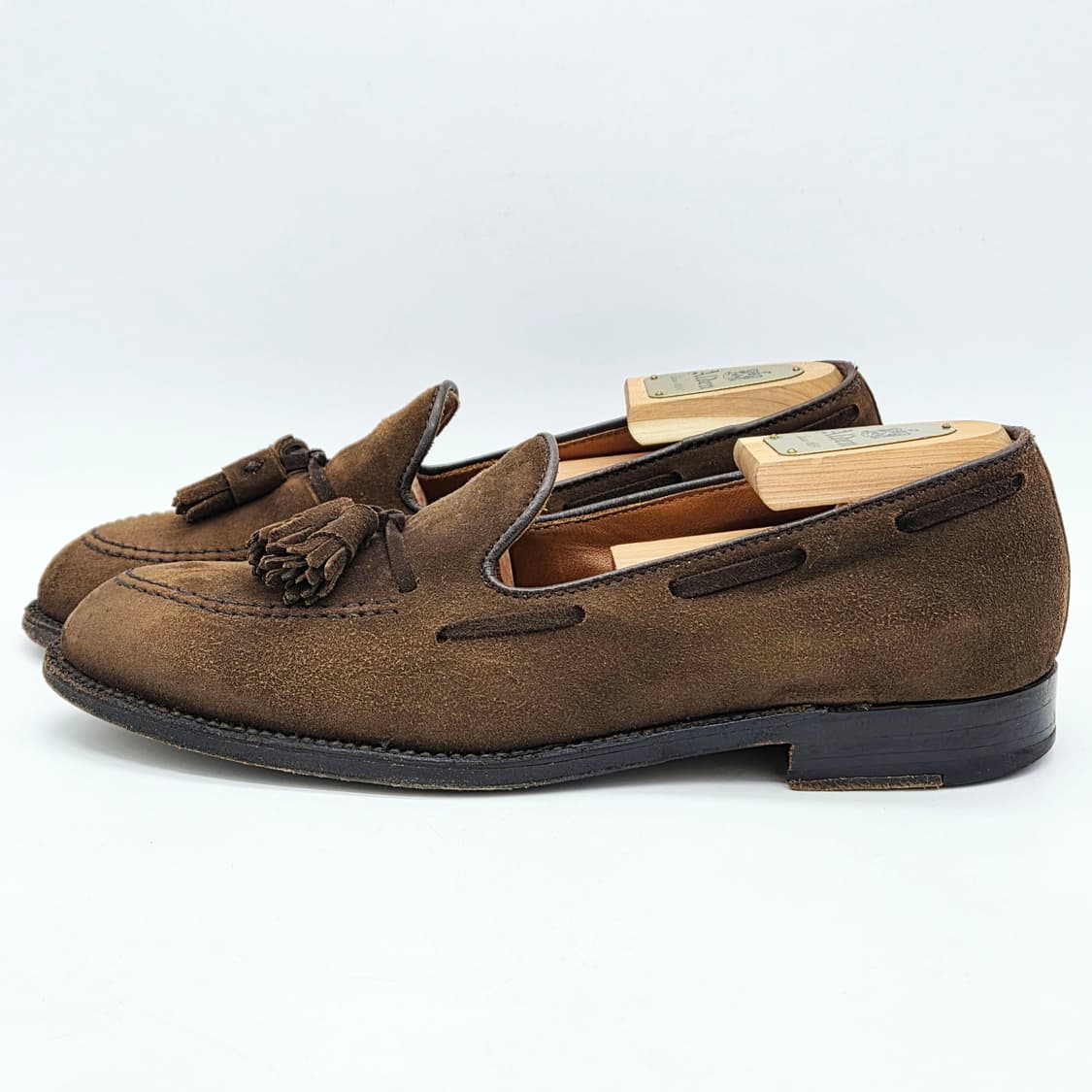 Alden 알든 666 스웨이드 테슬로퍼 브라운 (7 1/2 D) 상품이미지1