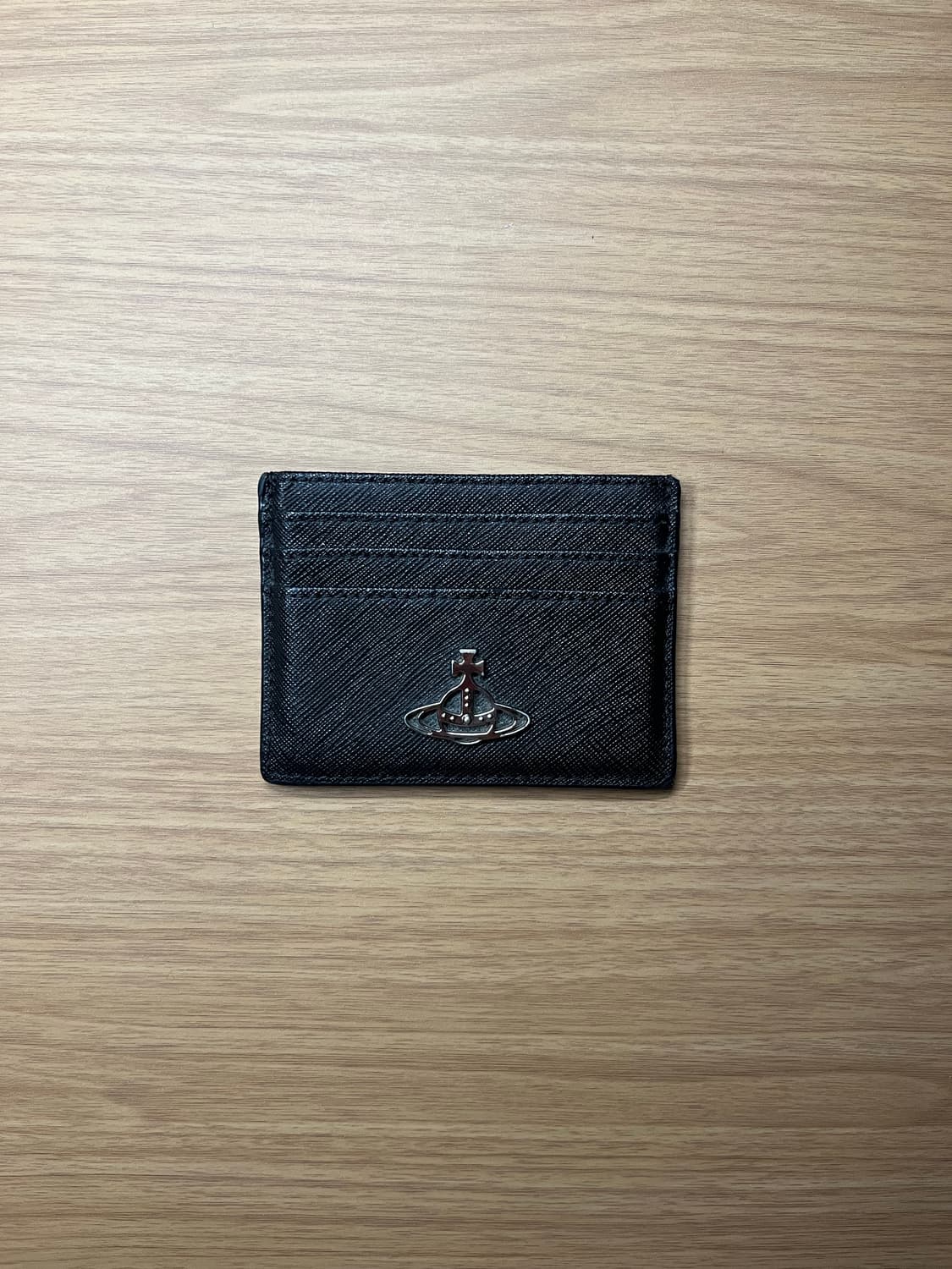 Vivienne Westwood Logo Card Holder Black 상품이미지2