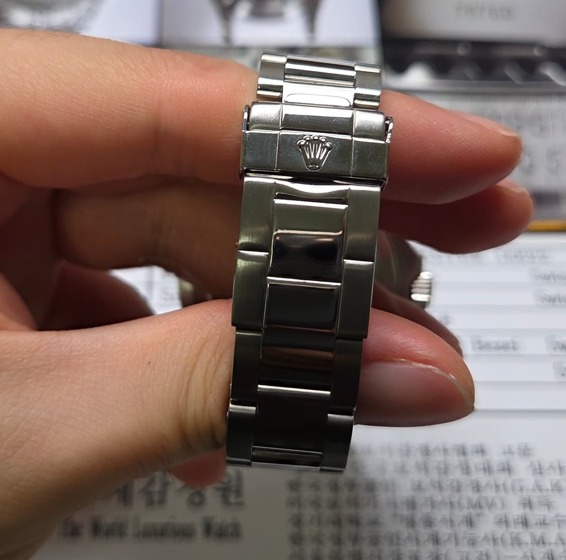 롤렉스 요트마스터 16622 그레이다이얼 PT베젤 (감정서 포함) 상품이미지8