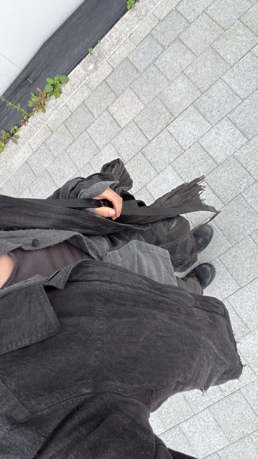 블랙멀 더블 슬리브 블루종 자켓 상품이미지2