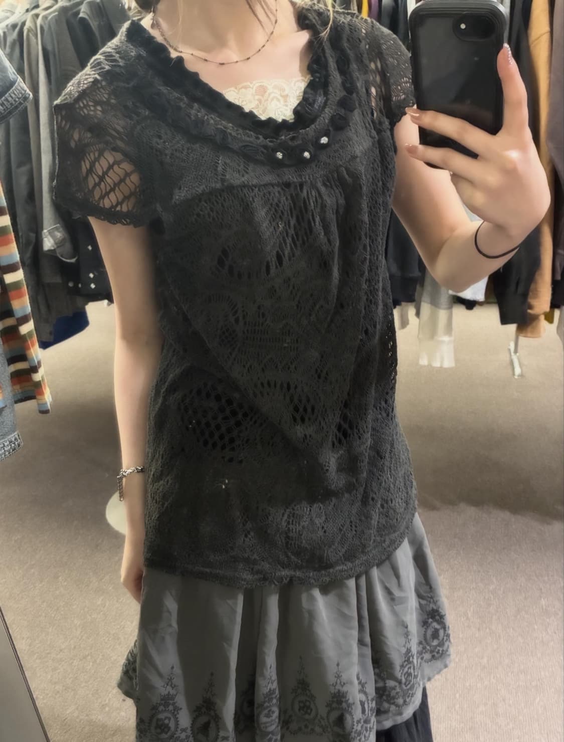 Dark Lace Grunge 🫐🕸️ 상품이미지5