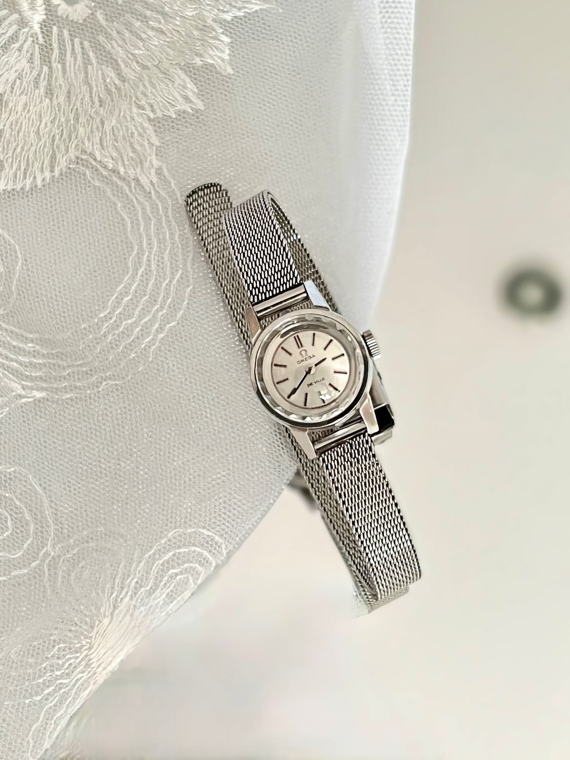  오메가 드빌 컷 글래스 여성 시계 / 정품감정. 오버홀  상품이미지6