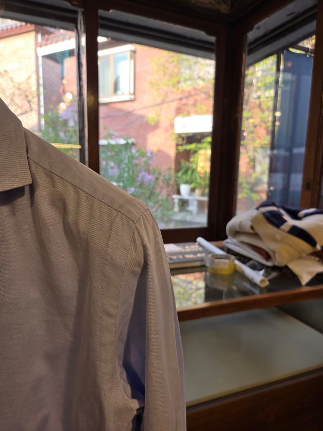 링자켓 나폴리 풀핸드메이드 셔츠 상품이미지4