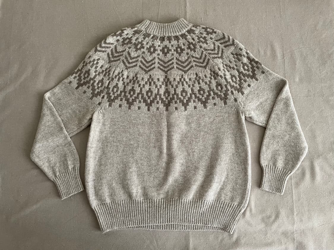 무인양품 노르딕 스웨터 / 모리걸 할모리 상품이미지5