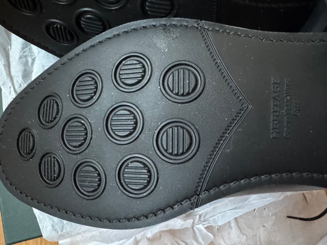 금강제화 헤리티지 리갈 플레인 더비 블랙 275 HEROXG5505F1 상품이미지5