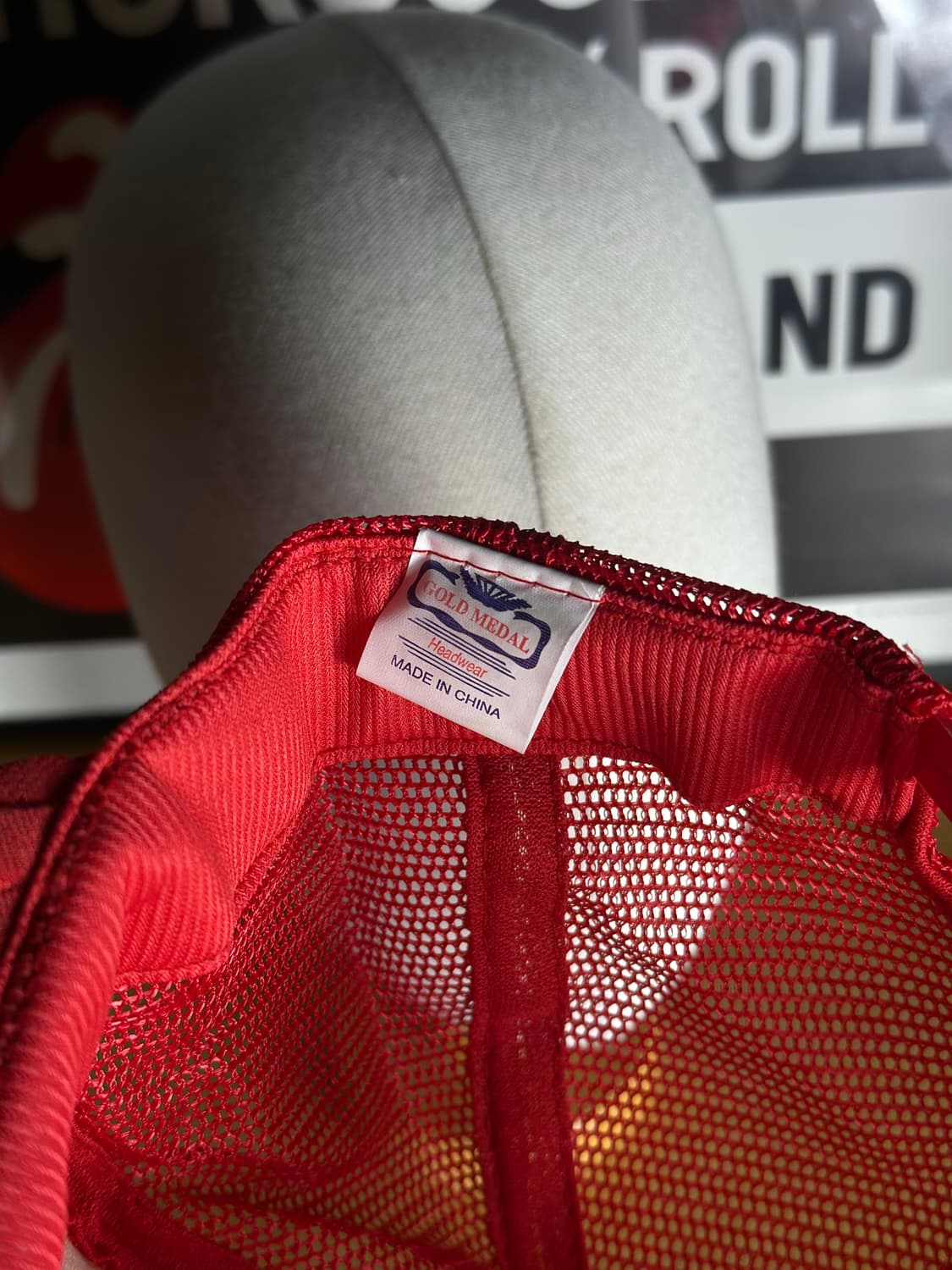 90s Elvis 빈티지 엘비스 트러커캡 모자 상품이미지4