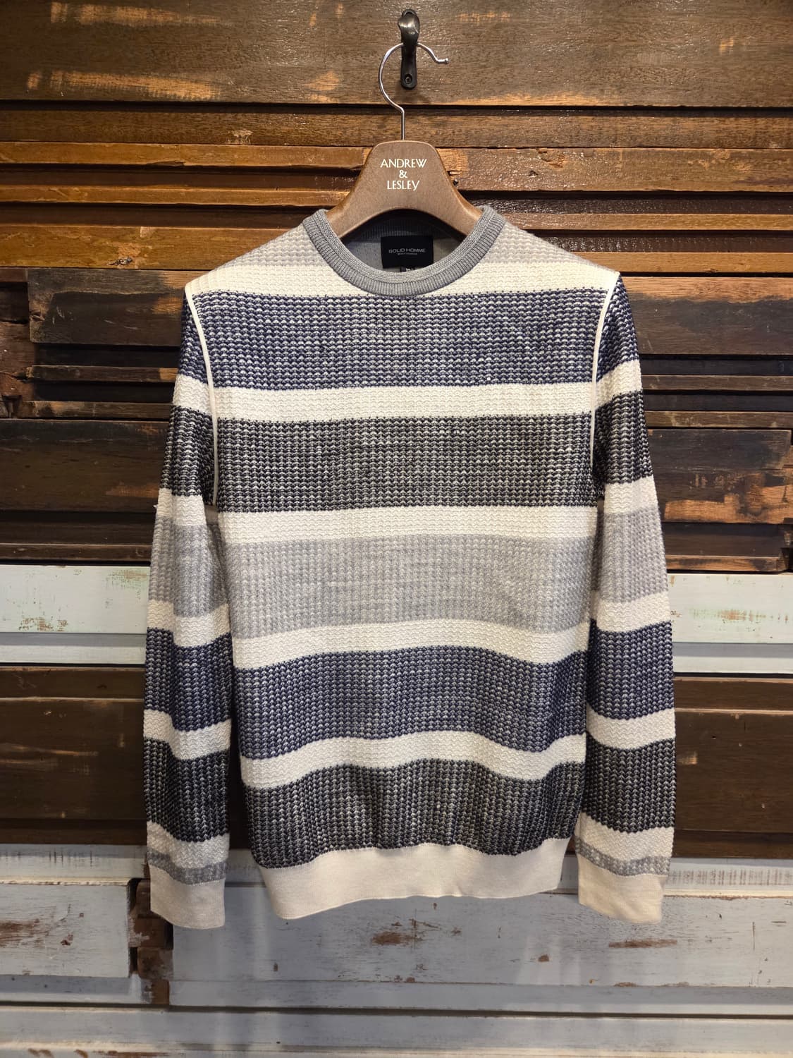 솔리드옴므 니트 상품이미지7