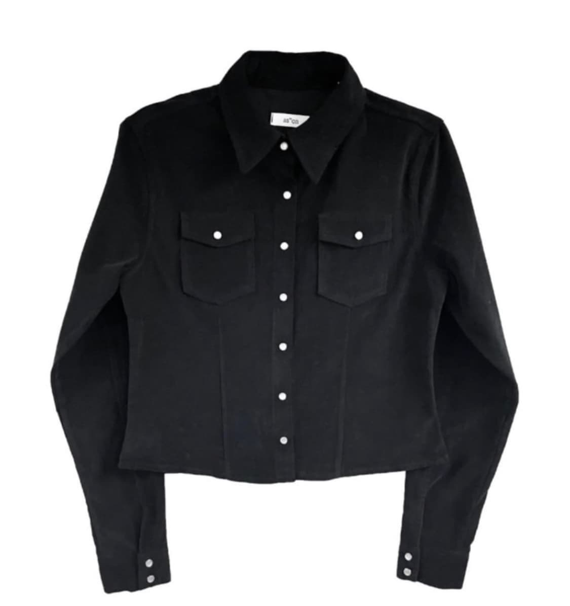 애즈온 제니스 셔츠 블랙 ason corduroy shirts black 상품이미지1
