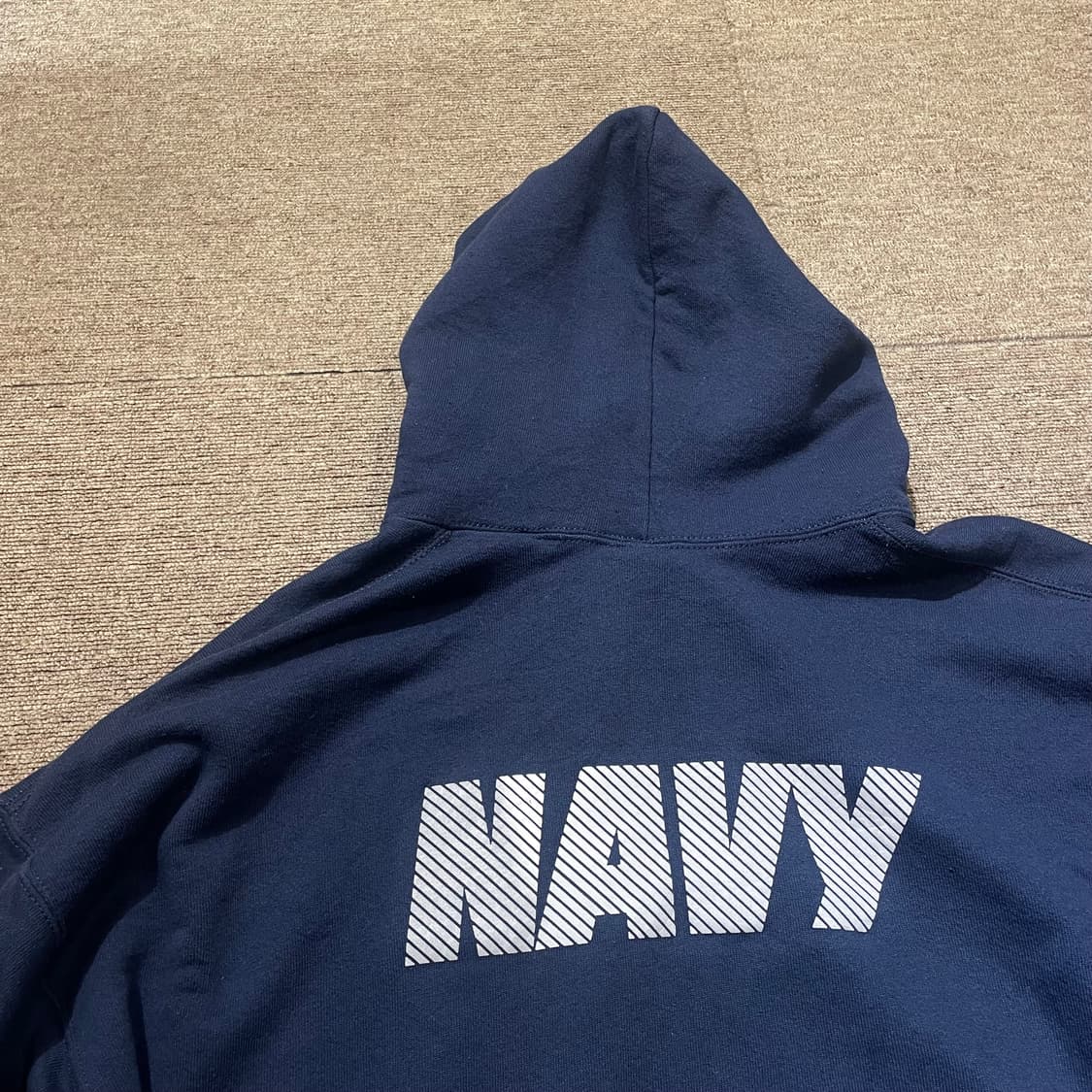 (XL) USA Soffe NAVY 밀리터리 미해군 후드티 상품이미지6