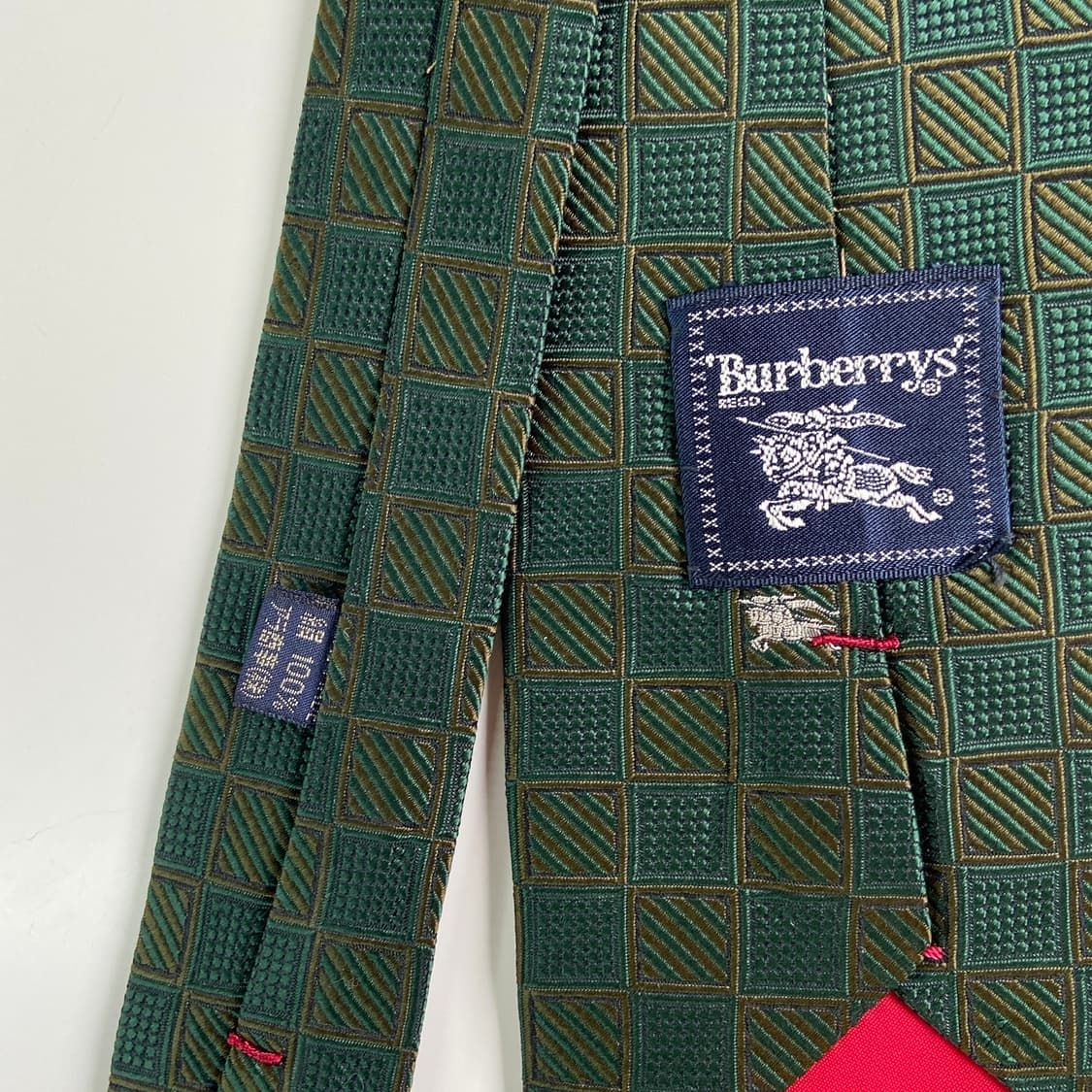 버버리 심플로고 명품 정품 넥타이 (Burberrys) 상품이미지5