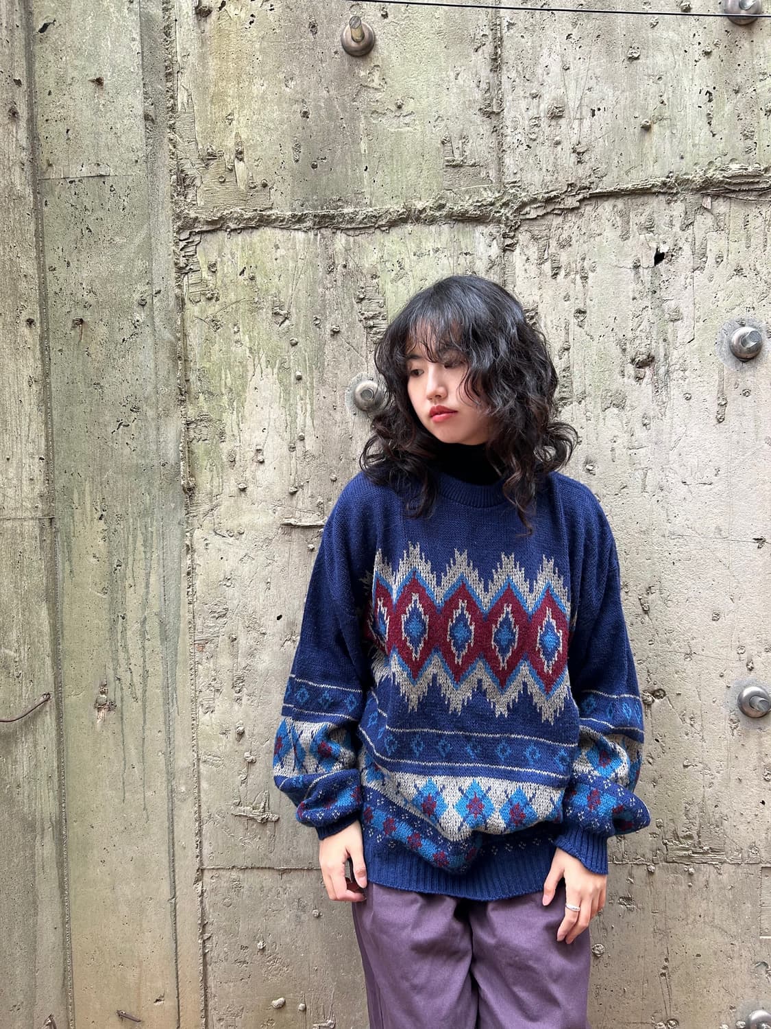 cobalt blue knit 상품이미지4