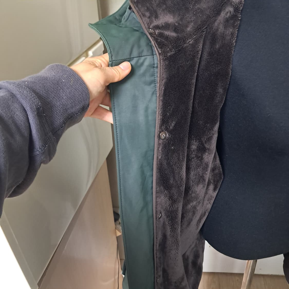 클럽 모나코 후드 코트 패딩 100 상품이미지6