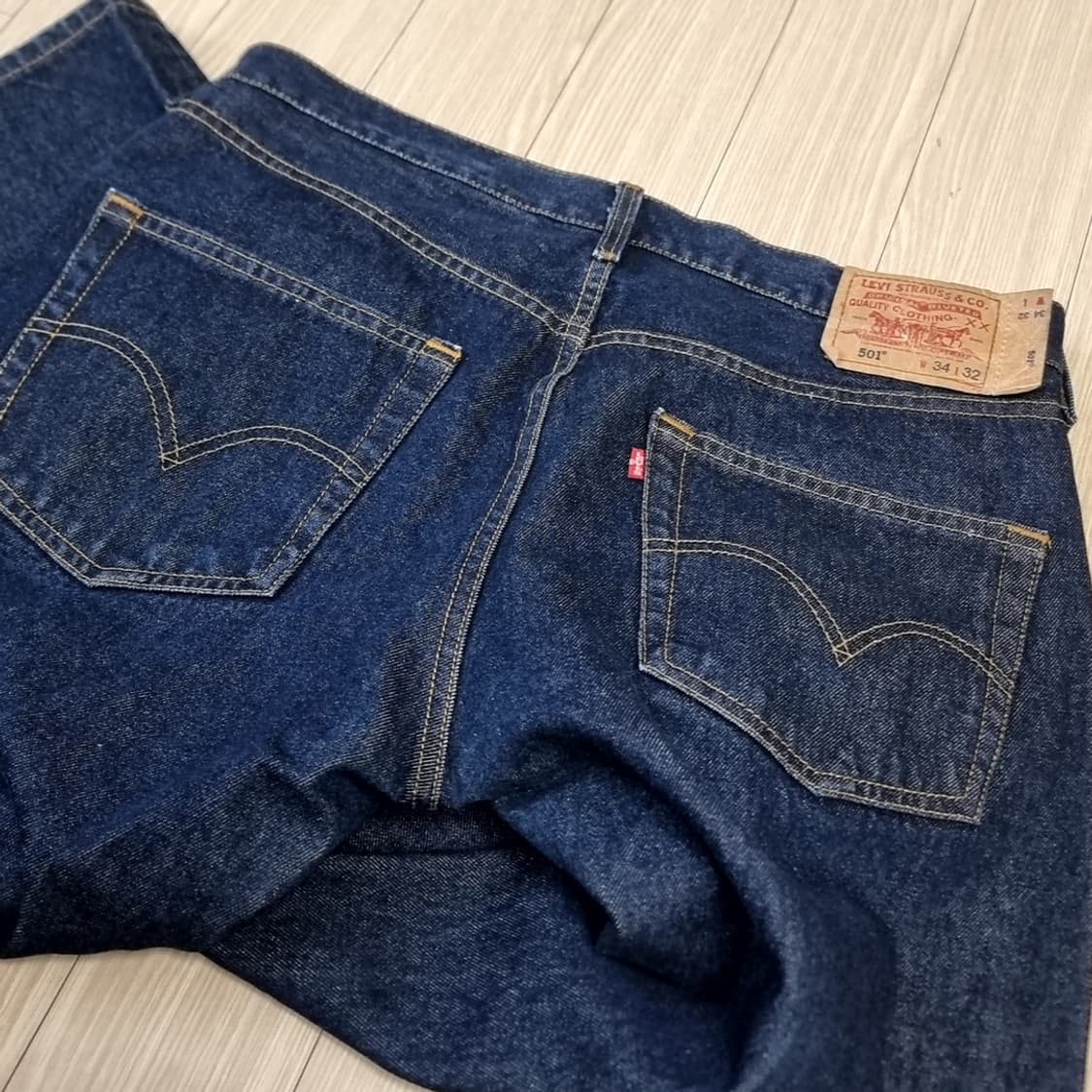 리바이스 90~00 년대 501 데님 청바지(34*32) 상품이미지3