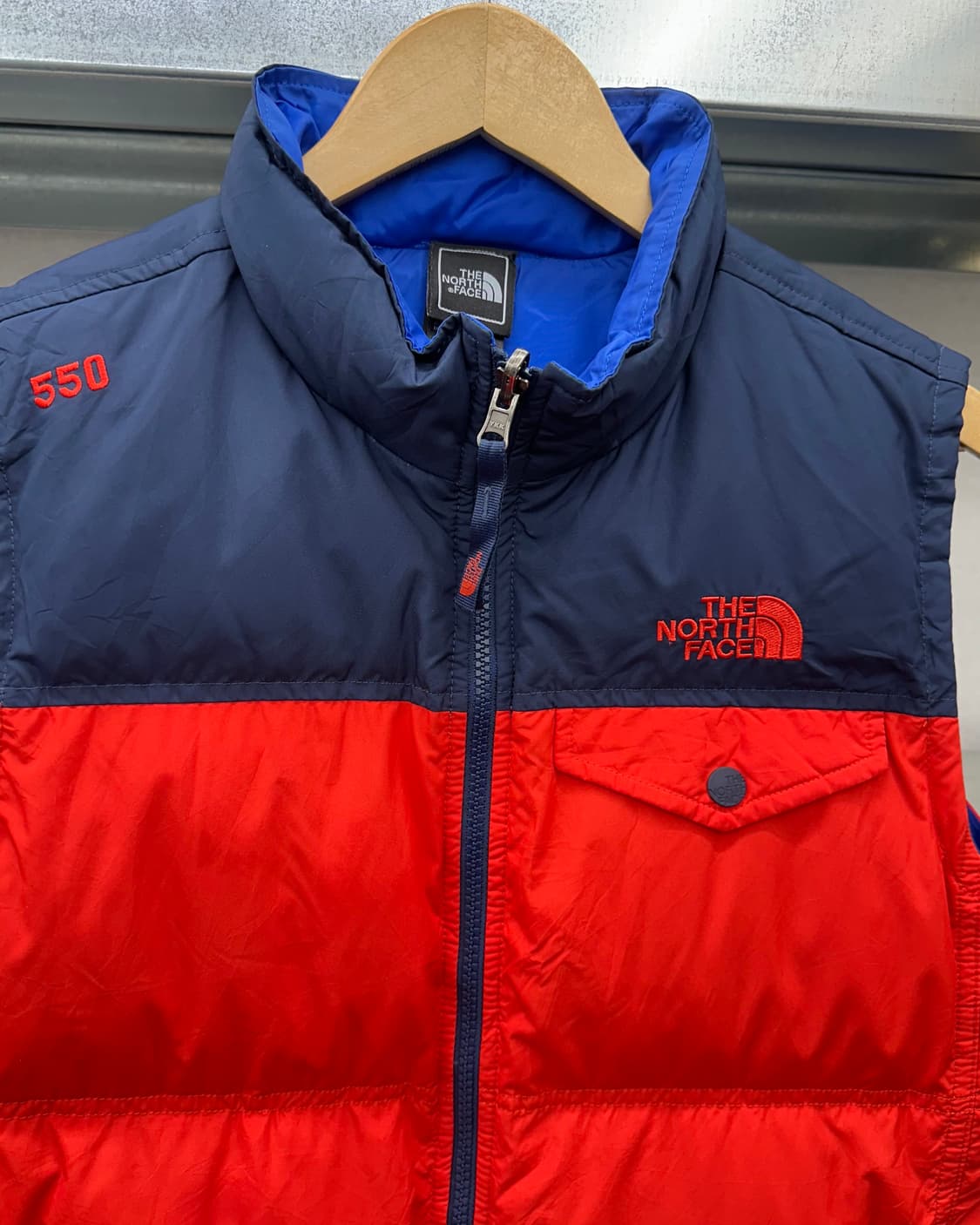 (WOMEN)노스페이스 550 다운패딩조끼-M1608 상품이미지3