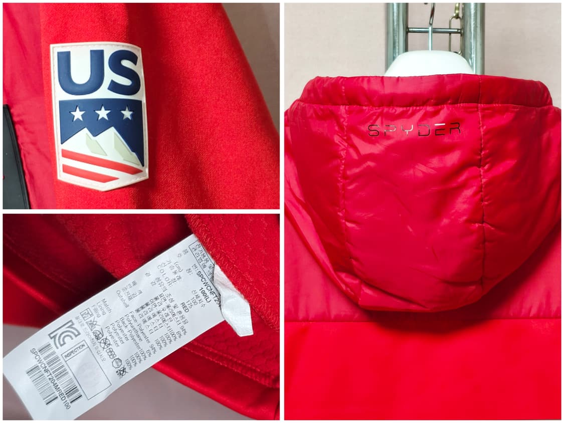 스파이더 도요타 스키팀 집업/100 상품이미지3