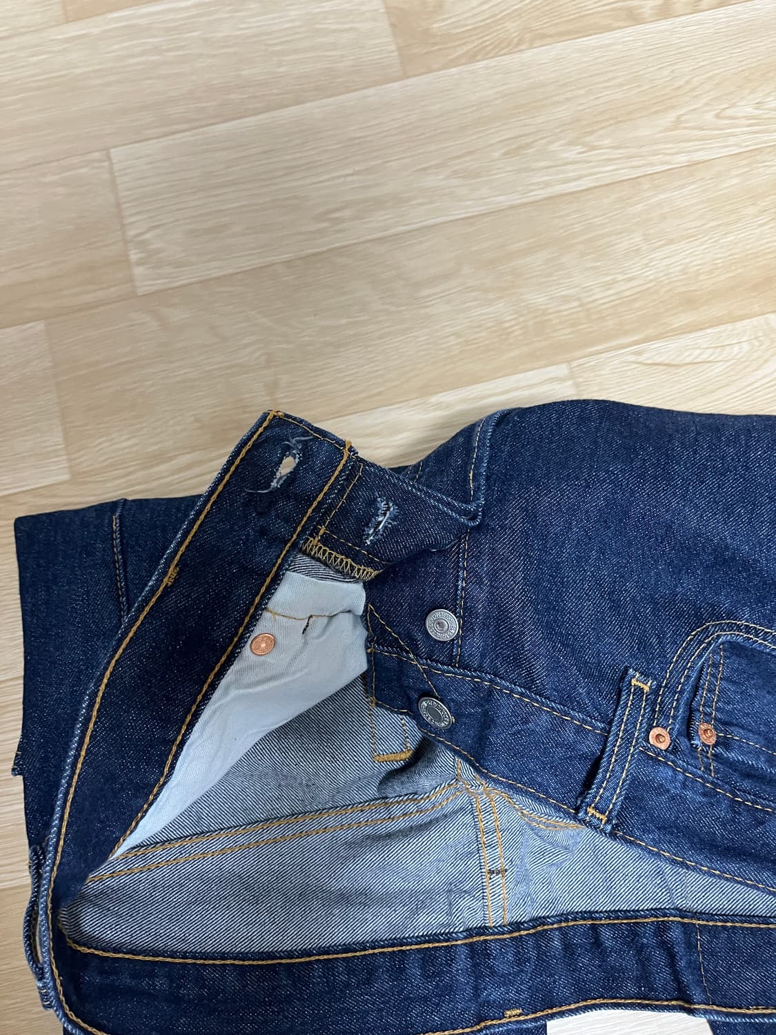 리바이스 데님 33x32 00501-0115 오리지널 진 상품이미지3