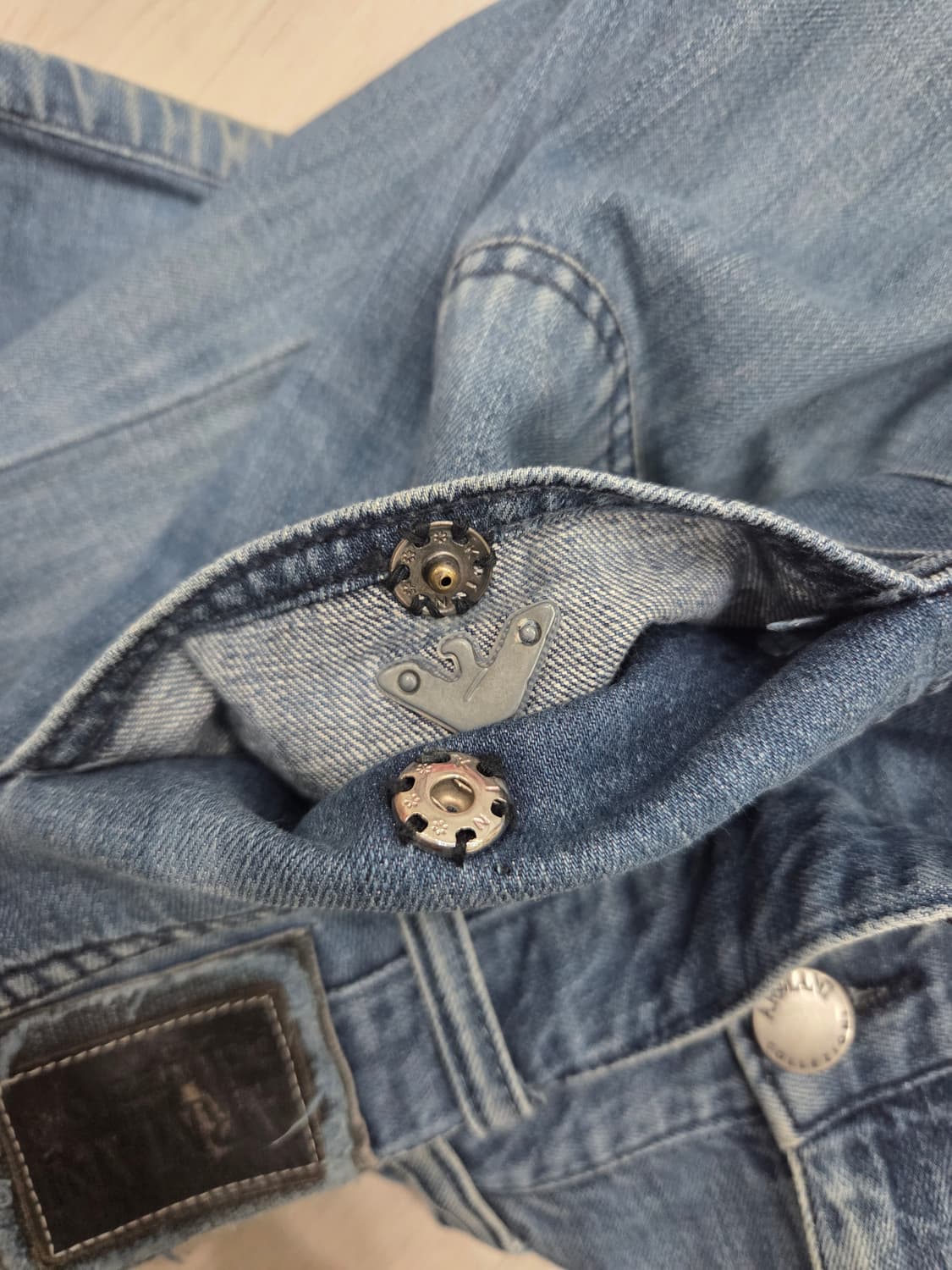 아르마니 꼴레지오니 이글 로고 데님 상품이미지7