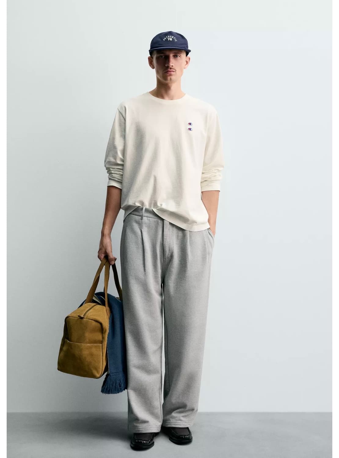 챔피온 X 자라 콜라보 긴팔 티셔츠 M 새상품 (100사이즈) 상품이미지7