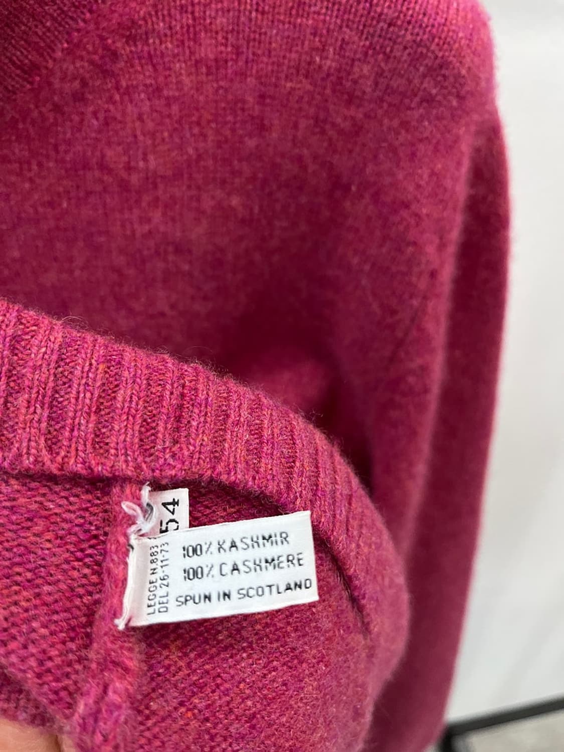 105-110) 페델리 이태리 캐시미어 니트  상품이미지5