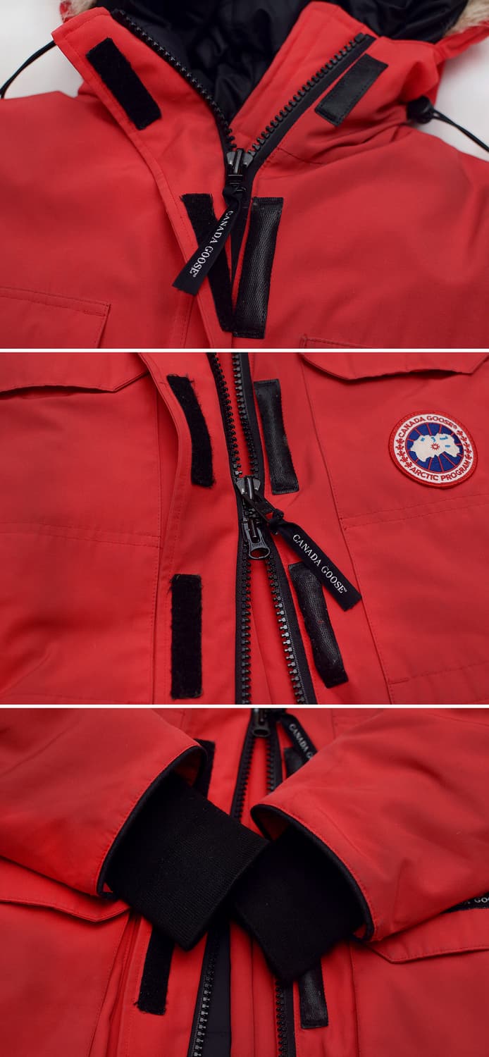 캐나다구스 익스페디션 헤비다운 패딩 파카 레드 (WM / 100+) 상품이미지9