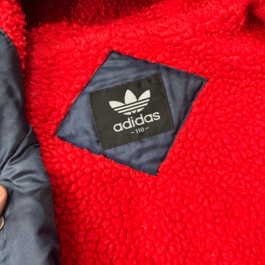 아디다스 올드스쿨 양털 롱코트 상품이미지6