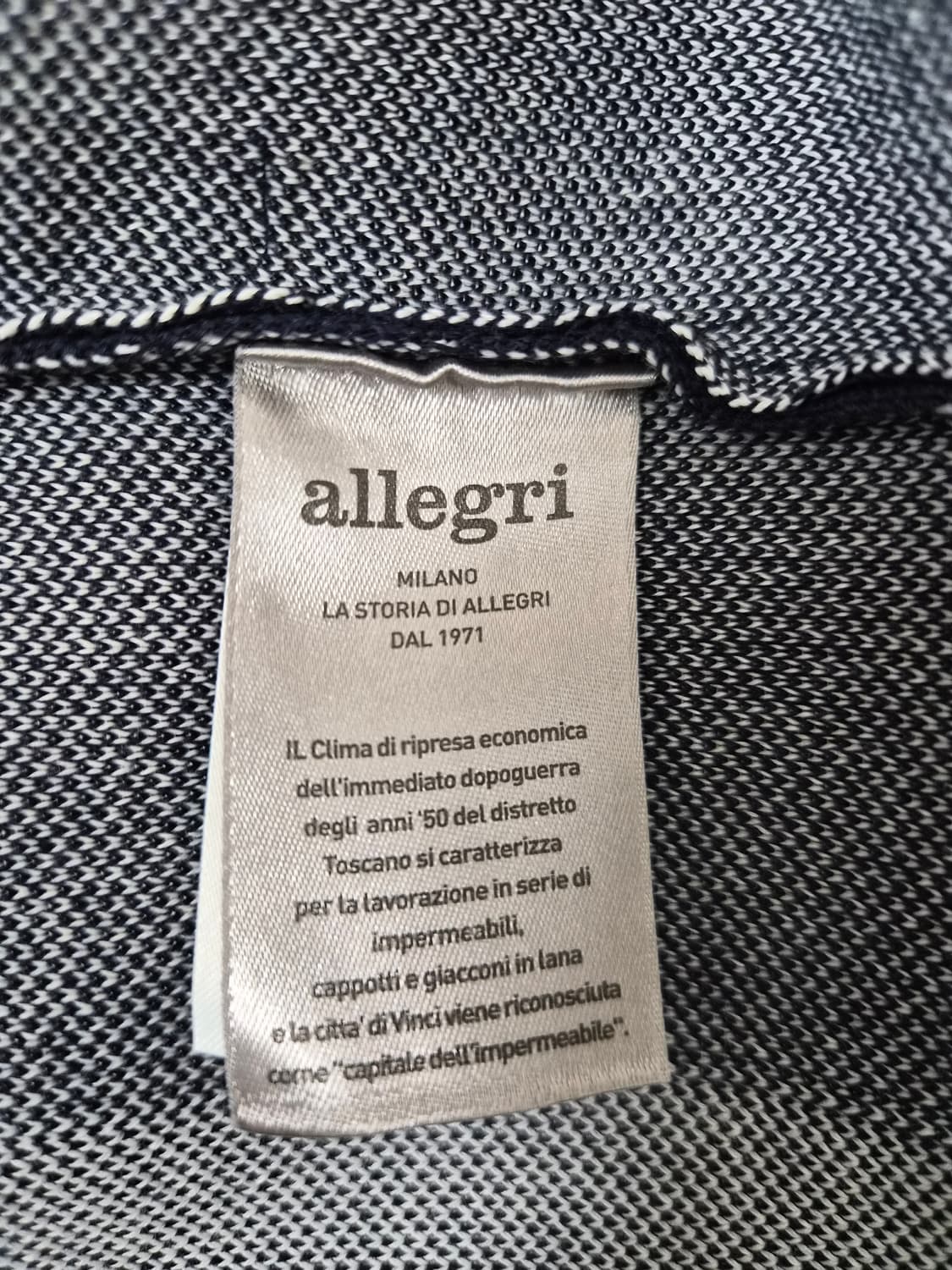 알레그리Allegri 스트라이프 니트 반팔 L사이즈 - T67 상품이미지5