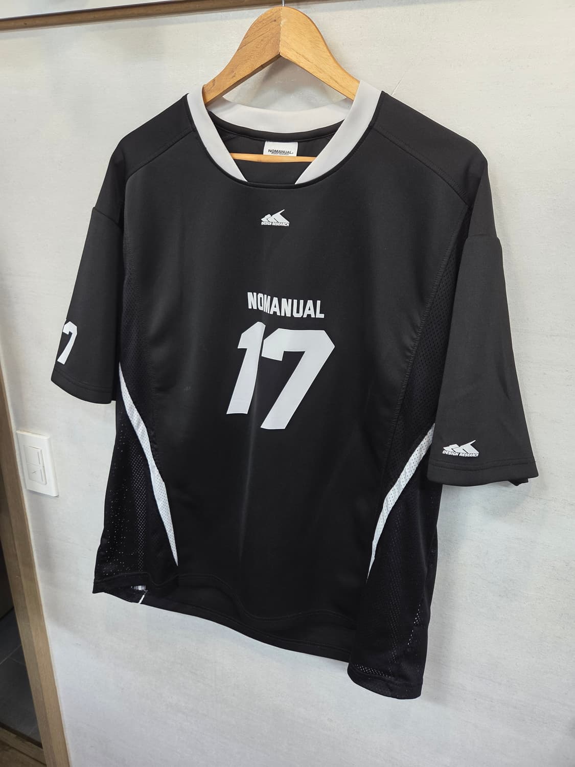노매뉴얼 넘버 17 풋볼 져지 메쉬 반팔 xl 상품이미지7
