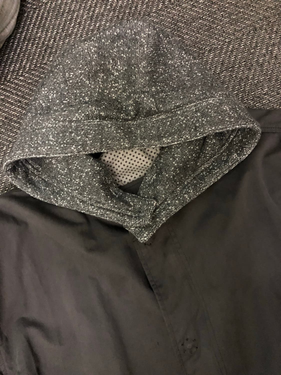 코이세이오 워시드 밀리터리 야상 머드 차콜 상품이미지3