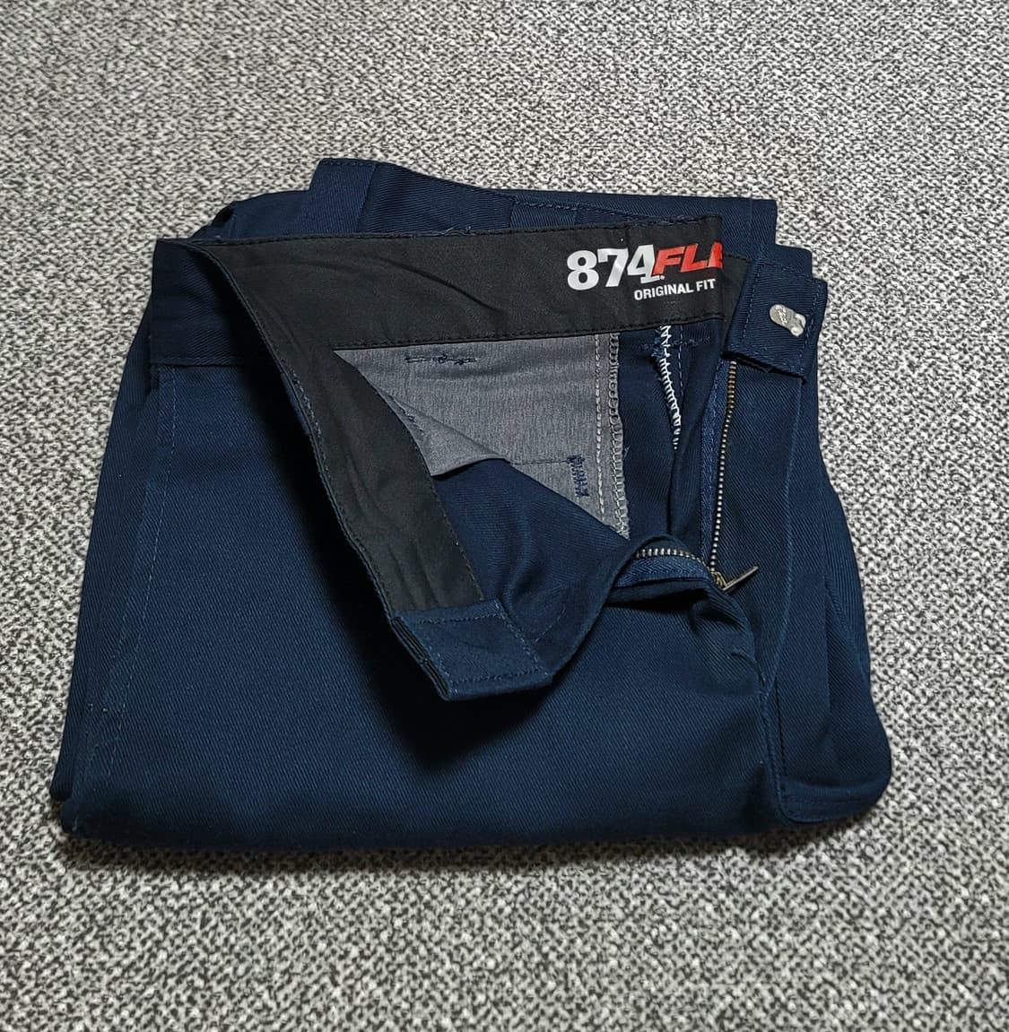 디키즈 874 FLEX 네이비 워크팬츠 32x30 상품이미지3