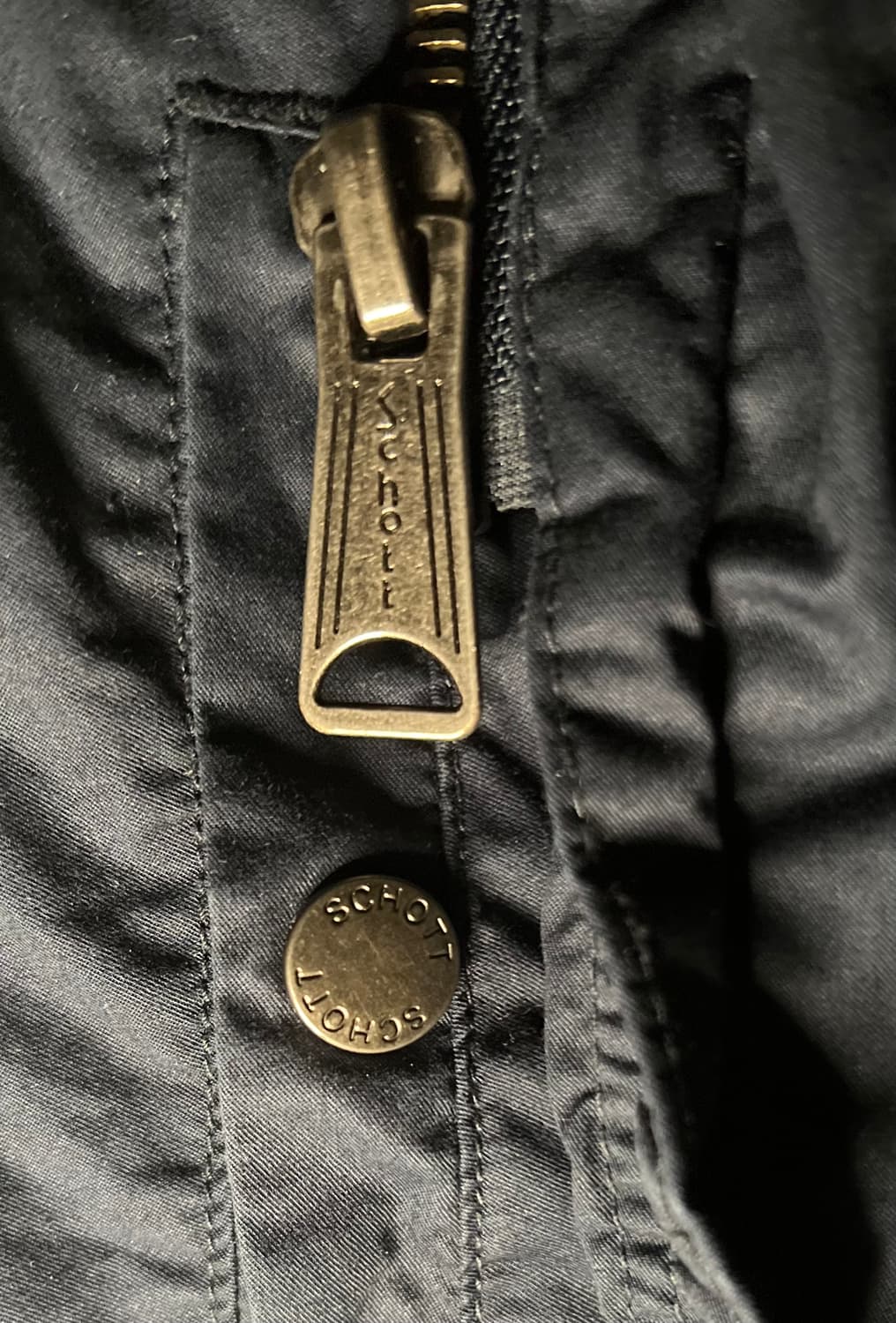 Schott x Cuento 네이비 필드자켓 상품이미지3