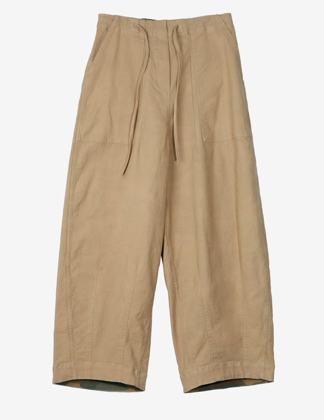 (에크루)스탠드얼론 카모 리버시블 커브드 코튼 팬츠 상품이미지8