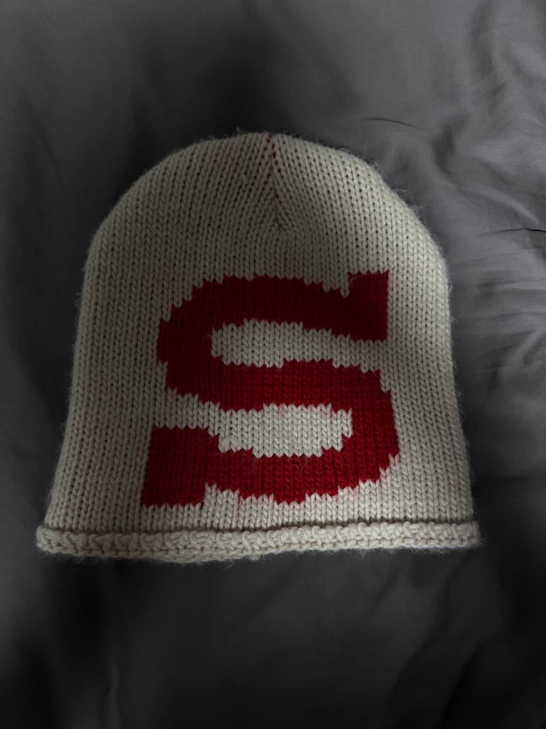 스투시 니트 스컬캡 벌리 S 샌드 비니 상품이미지1